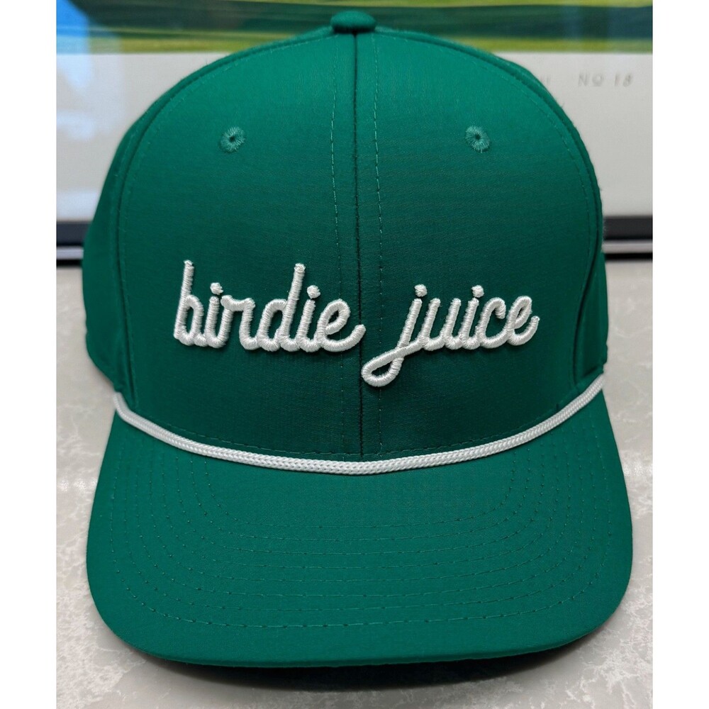 Birdie Juice - Golf.com Rope Golf Hat - Men's Adjustable - Green